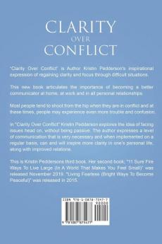 Clarity Over Conflict