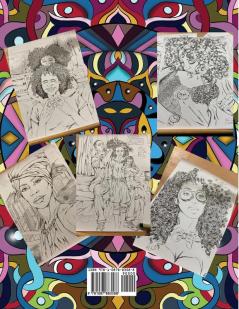 The Curly Girl Life Adult Coloring Book