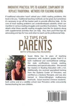 12 Tips for Parents with Struggling Readers