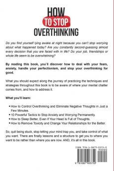 How to Stop Overthinking