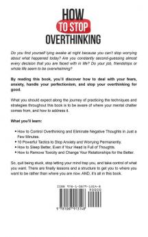 How to Stop Overthinking