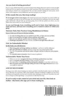 Focus on What Matters - 3 Books in 1 - Stoicism Grit indistractable