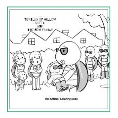 The Turtles of Willow Creek Official Coloring Book