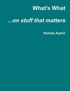 What's What...on stuff that matters