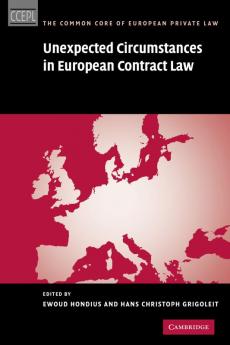 Unexpected Circumstances in European Contract Law