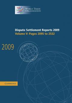 Dispute Settlement Reports 2009