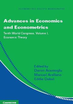 Advances in Economics and Econometrics