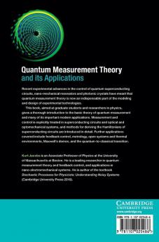 Quantum Measurement Theory and its Applications
