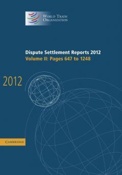 Dispute Settlement Reports 2012
