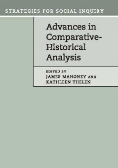 Advances in Comparative-Historical Analysis