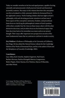 Kant on Persons and Agency
