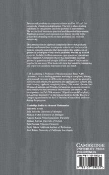 Geometry and Complexity Theory