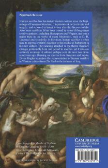 Culture and Sacrifice