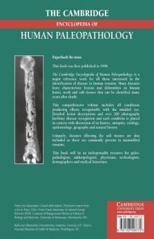 The Cambridge Encyclopedia of Human Paleopathology