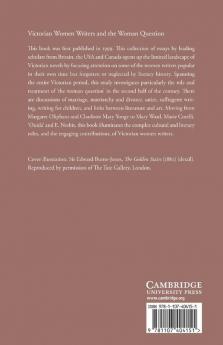 Victorian Women Writers and the Woman Question