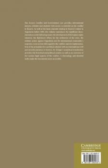 The Kosovo Conflict and International Law