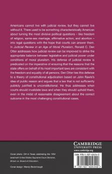 Judicial Review in an Age of Moral Pluralism
