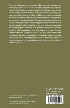 The Judicial Response to Police Killings in Latin America