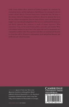 Kant's Idea for a Universal History with a Cosmopolitan Aim