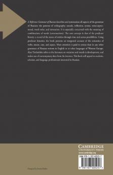 A Reference Grammar of Russian