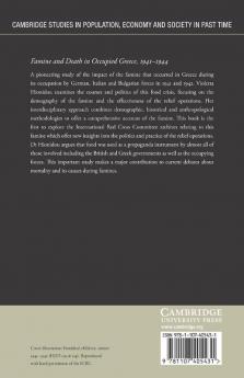 Famine and Death in Occupied Greece 1941 1944
