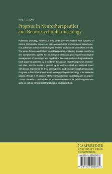 Progress in Neurotherapeutics and Neuropsychopharmacology