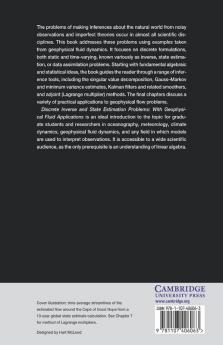 Discrete Inverse and State Estimation Problems