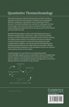 Quantitative Thermochronology