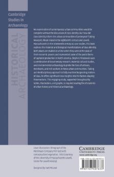 The Archaeology of Class in Urban America