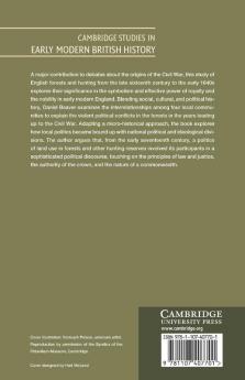 Hunting and the Politics of Violence Before the English Civil War