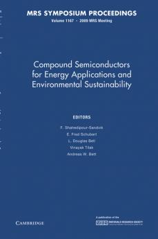 Compound Semiconductors for Energy Applications and Environmental Sustainability