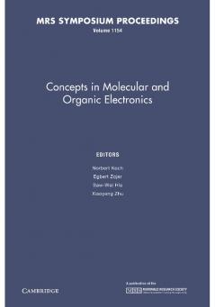 Concepts in Molecular and Organic Electronics