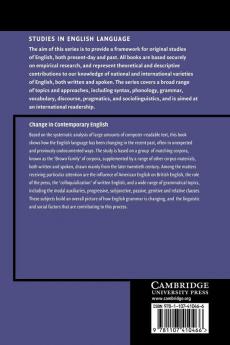 Change in Contemporary English