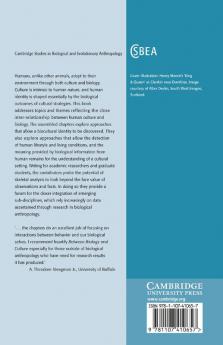 Between Biology and Culture