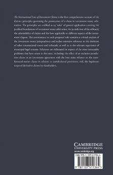 The International Law of Investment Claims