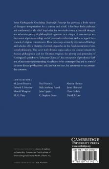 Kierkegaard's 'Concluding Unscientific PostScript'