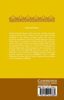 The Babi Religion. by Edward Granville Browne