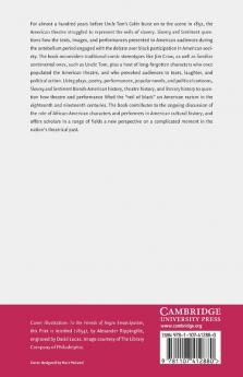 Slavery and Sentiment on the American Stage 1787-1861