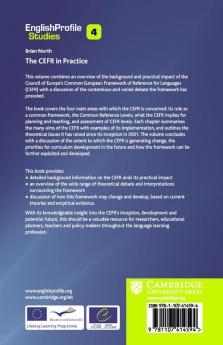 The CEFR in Practice