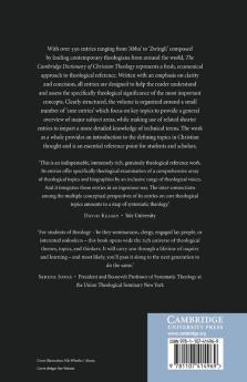 The Cambridge Dictionary of Christian Theology