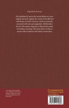 The Contents of the Fifth and Sixth Books of Euclid