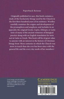 The Liturgy of the Primitive Church