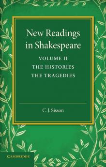 New Readings in Shakespeare