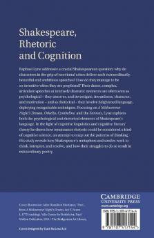 Shakespeare Rhetoric and Cognition