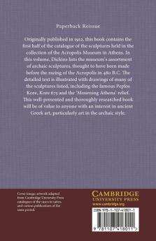 Catalogue of the Acropolis Museum