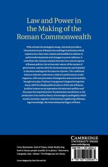 Law and Power in the Making of the Roman Commonwealth