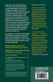 Quality and Risk Management in the IVF Laboratory