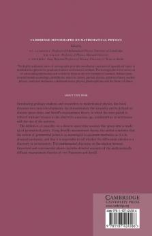 Causality Measurement Theory and the Differentiable Structure of Space-Time