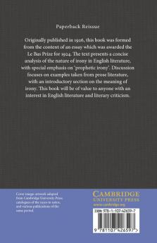 The Element of Irony in English Literature