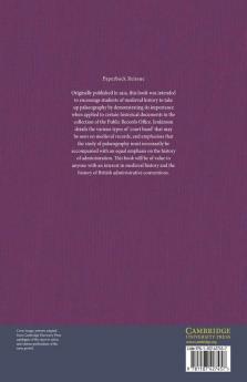Palaeography and the Practical Study of Court Hand